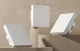 Išmanusis jutiklinis sieninis jungiklis Sonoff ZBM5-3C-80W Zigbee, 3 kanalų, baltas