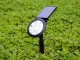 RGB saulės energija kraunamas sodo šviestuvas, 42 cm