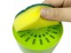 Dish Soap Dispenser with Sponge Holder, 500ml, Green