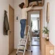 Plieninės sulankstomos kopėčios ModernHome su 4 pakopomis, iki 150 kg