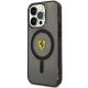 Ferrari iPhone 14 Pro Max Case Translucent MagSafe, Black