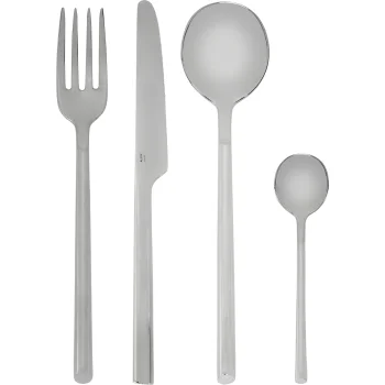 Stalo įrankių rinkinys Alessi Clivo PU10S24 24 vnt., sidabro spalvos
