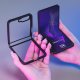3mk Satin Armor Case+ for Samsung Galaxy Z Flip 7, Transparent Black