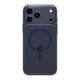 Spigen Ultra Hybrid MagSafe dėklas iPhone 17 Pro Max, Clear Navy Blue