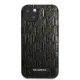 Karl Lagerfeld Monogram Plaque dėklas, skirtas iPhone 13 mini, juodas