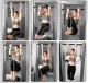 4FIZJO PRO Adjustable Portable Doorway Pull-Up Bar for Home and Gym, 72-100 cm