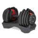 Reguliuojamas hantelis 4Fizjo 1177 Premium, 16 kg, juodas