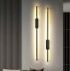 LED Wall Lamp 100cm 15W 4000K, Black