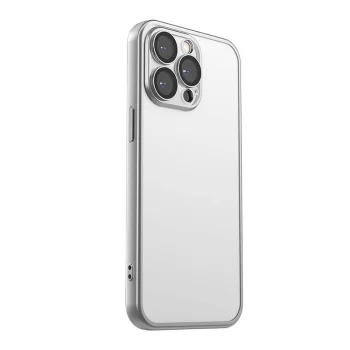 Apsauginis dėklas Joyroom JR-15Q2 skirtas iPhone 15 Pro, matinis pilkas