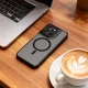 Tech-Protect Magmat MagSafe dėklas telefonui Motorola Moto G57 Power / G67 Power, matinė juoda