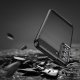 Hurtel Carbon Case dėklas skirtas Samsung Galaxy S22+ (S22 Plus), juodas