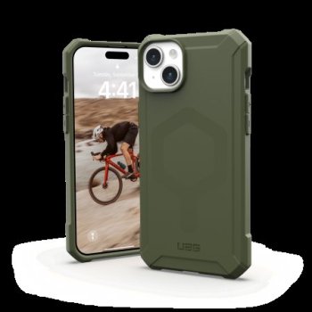 UAG Essential Armor MagSafe dėklas, skirtas iPhone 15 Plus, žalias