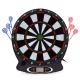 Electronic Dartboard 38 cm with LCD Display and 6 Darts