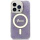 Guess dėklas iPhone 14 Pro su 4G MagSafe, violetinis