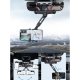 Xtrobb 24983 Rearview Mirror Car Phone Holder, Black/Silver