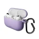 Puro Icon AirPods Pro 3 dėklas su karabinu, violetinis