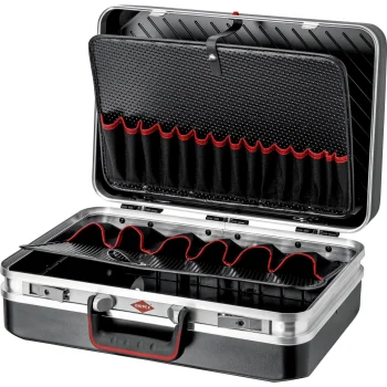 KNIPEX Standard tuščias įrankių lagaminas, 24 l, juodas