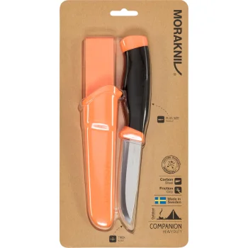 Morakniv Companion Heavy Duty peilis, oranžinis