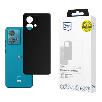 3mk Matt Case dėklas Motorola Edge 40 Neo, juodas