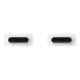Samsung USB-C į USB-C laidas 3A 480Mbps 1.8m (EP-DX310JWEGEU), baltas