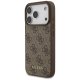 Guess 4G Classic dėklas, skirtas iPhone 17 Pro, rudas