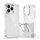 Dėklas iPhone 16 Glitter Case, skaidrus su blizgučiais