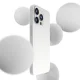 3mk Hardy Silicone MagCase dėklas, skirtas iPhone 14 Pro Max, baltas