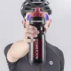 Rockbros 750 ml dviračio gertuvė, skaidriai juoda su raudonu snapeliu