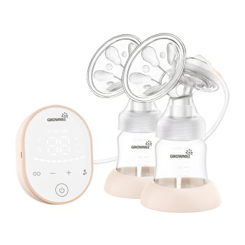 Grownsy EBP02 dvigubas elektrinis pientraukis, rožinis