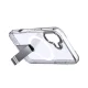 Hybrid Armor X Case for iPhone 17 with Stand and MagSafe, Transparent