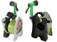 Garden Hose on Stand with 7-Pattern Spray Gun and Quick Connectors, 10m