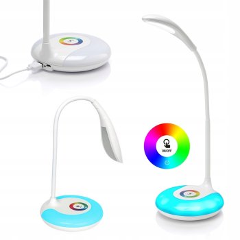 LED stalinis šviestuvas su RGB pagrindu (256 spalvos)