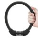 Rockbros RKS870-BK dviračio spyna su kodu 85 cm, juoda