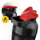 4Fizjo 1817 Sports Shaker, 700 ml, Black/Red