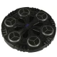Sieninis bokso treniruoklis su Bluetooth, LED ir USB priedais