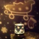 Telcon Kids Night Light Projector, 3 Color LED Nursery Lamp, white