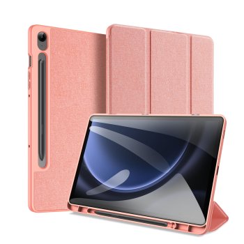 Dux Ducis Domo dėklas Samsung Tab S9 FE+, Rožinis
