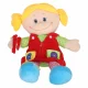 Minkšta skudurinė lėlė mergaitė rengimosi mokymuisi, 46 cm