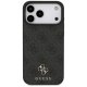 Guess 4G Small Classic Logo MagSafe dėklas iPhone 17 Pro Max, juodas