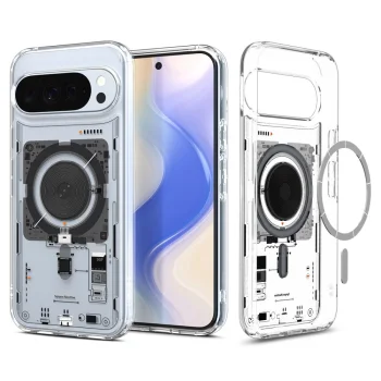 Spigen Ultra Hybrid Mag MagSafe Phone Case Cover Google Pixel 10 Pro XL - Clear