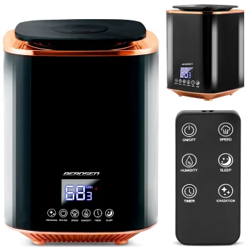 Berdsen BD-502 350201 Ultrasonic Air Humidifier, 2.6L, Black