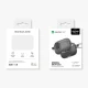 Ausinių dėklas AmazingThing Minimal, Apple AirPods Pro 3, juodas