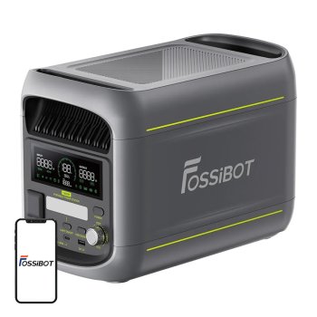 Fossibot F1800 1800W nešiojama įkrovimo stotelė, pilka