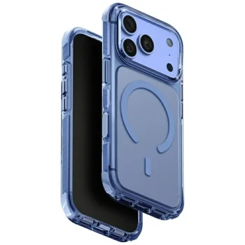 Dėklas Uniq Combat Magclick, iPhone 18 Pro / 17 Pro, mėlynas