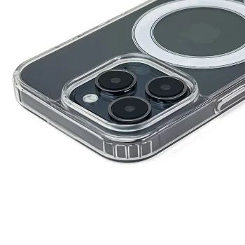 iPhone 17 Pro Max dėklas Clear Corner Case MagSafe, skaidrus