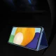 Atverčiamasis dėklas Samsung Galaxy A73 su stovo funkcija, mėlynas