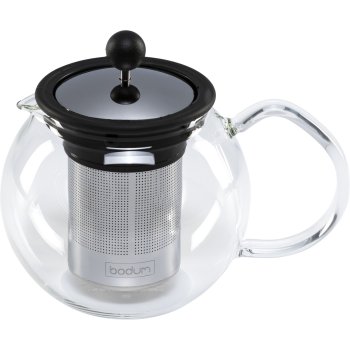 Bodum ASSAM F/INOX arbatinukas su presu, 0.5 l, juodas