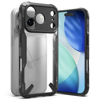 Ringke Fusion X Phone Case Cover iPhone 17 Pro Max - Black