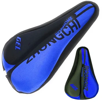 3D Gel Bicycle Seat Cover, Blue