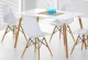 Modernhome KJOD-01 skandinaviško stiliaus rašomasis stalas, baltas